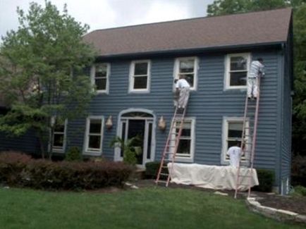 Paint casa - ce culoare este mai bine să facă în interiorul și în afara liniilor directoare pentru alegerea umbra pentru