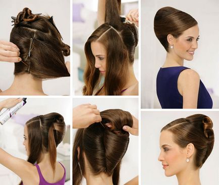Hairstyle pentru mama miresei la parul mediu si scurt (coafura mama miresei mediu nunta de păr scurt) Coafura pentru mama miresei la parul mediu si scurt