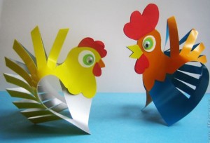 Păsări de hârtie cu mâinile (modele de circuit), o insulă de bună speranță