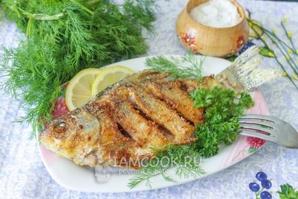 Fried pește - cel mai bun mod de a pregăti pește