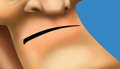 Desenul piratul în Photoshop (apăsăm strat miniatură) Desenați un pirat în Photoshop