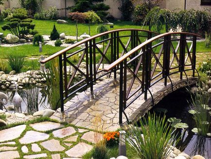 poduri Garden, poduri în design peisaj, sfaturi