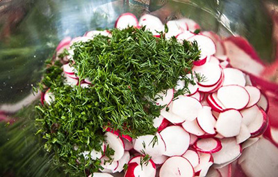 Salate de ridiche - 10 rețete cu fotografii