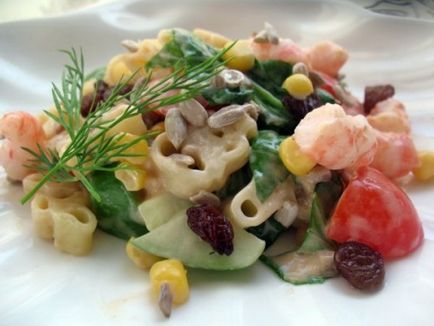 Salata de fructe de mare se amestecă rețetele cele mai simple și delicioase