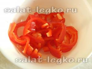Salata de fructe de mare „mare“ cu reteta tomate