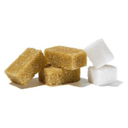 bzhu de zahăr brut (conținutul de proteine, grăsimi, carbohidrați), calorii, valoarea nutrițională și beneficiile