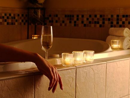 Secretele de relaxare și o baie pentru două