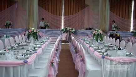 Servirea masă de nuntă decorare de masă pentru o fotografie de nunta și video