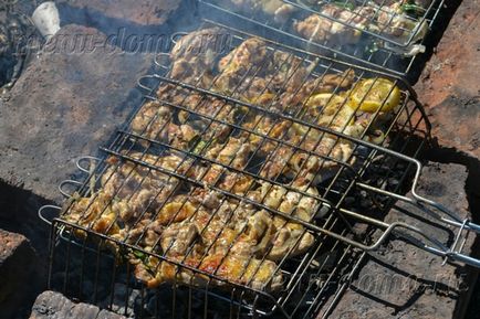 Frigarui de pui marinata mai delicioase, carnea era moale (mai) Frigarui de pui marinata cele mai delicioase, carnea era moale