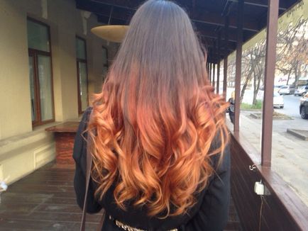Shatush Ombre și diferențele principale (calitatea părului colorat) Shatush Ombre și diferențele principale