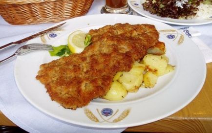 Schnitzel - crocante plăcere de carne de vită