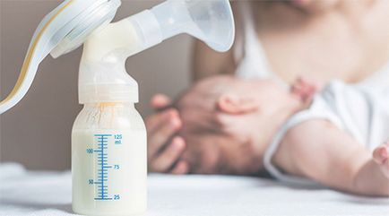 Cât de mult se poate stoca exprimat laptele matern în frigider
