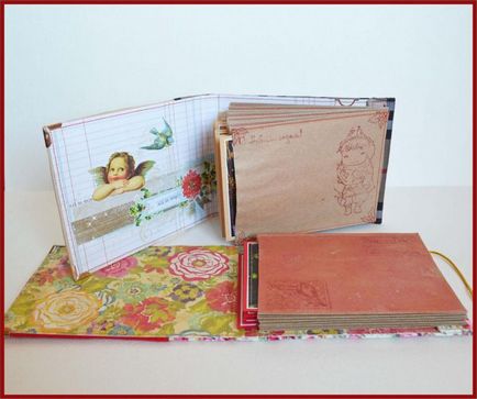 Scrapbooking Albumul a plicurilor cu mâinile lor