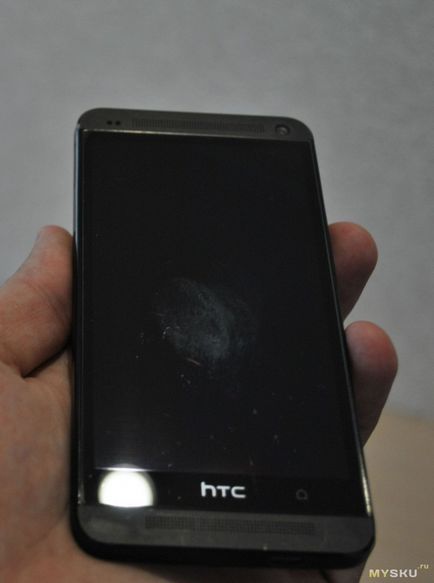 Ecranul protector de sticlă călită pentru un htc m7