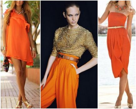 Combinația de haine portocalii - sfaturi cu privire la o combinație de portocale cu alte culori