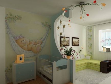 Dormitor cu copii - aliniere competentă, chestii de interior