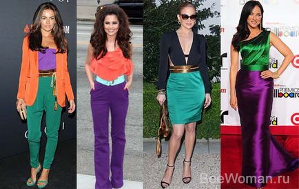 Stilul de culoare bloc de culoare - fie la modă în 2012, revista beewoman de sex feminin - moda, frumusete,