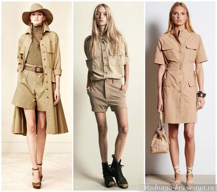 Stilul Safari în haine - 105 exemple pe fotografie luminoase