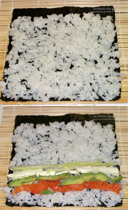 Sushi cum să gătească acasă de călătorie fotografie jurnal