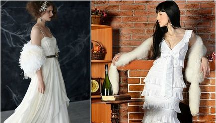 pelerine de nunta si haine de blana - modul de a face propriile mâini, modelul, fotografia