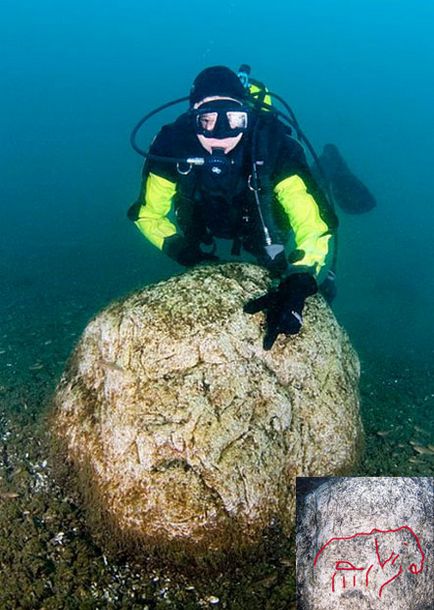 obiecte misterioase de la fundul lacurilor, mărilor și oceanelor, Blogger aniase on-line o septembrie 2013, o barfa