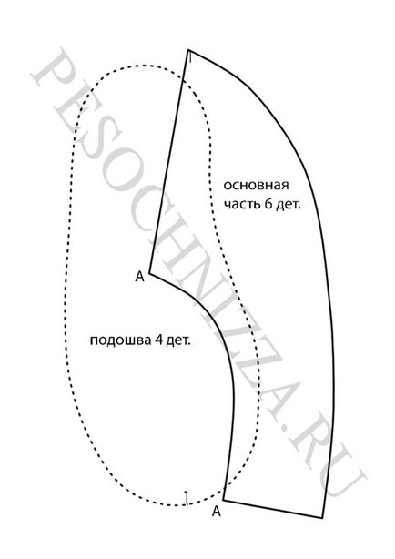 Papuci - iepurași cu mâinile lor 1