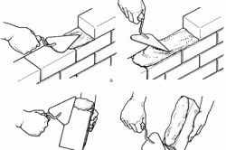 Toaletă de cărămizi pentru a construi cu propriile lor mâini