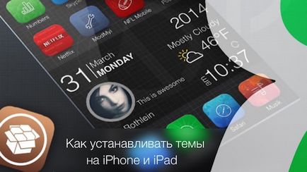 Tweek Winterboard sau instala teme de pe iPhone sau iPad, știri iPhone, iPad și Mac