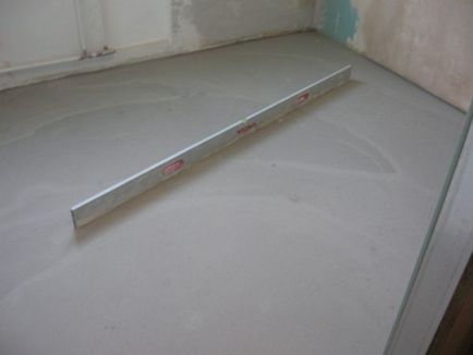De stabilire a laminat pe podea neuniformă - metode de aliniere de bază