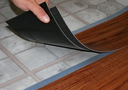 De stabilire a laminat pe podea neuniformă - metode de aliniere de bază