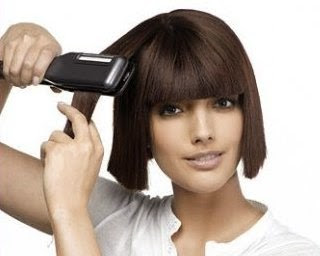 Coafura utjuzhkom face hair styling folosind călcare