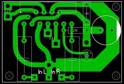 Amplificator stereo cu mâinile