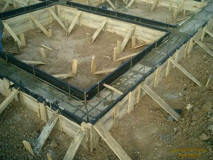 Stabilirea fundației pentru seră, alege o bază pentru construcția de grinzi, rame de ferestre,