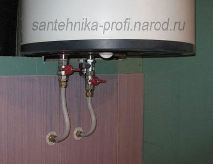 Instalarea Termeks de încălzire a apei