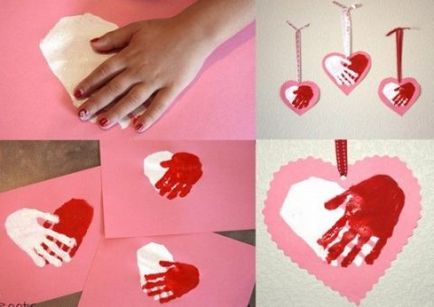 Valentine cu propriile mâini - o clasă de master, 30 de idei foto