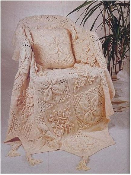 Ace de tricotat și croșetat tehnica mozaic (Motive de prelucrare și de conectare a acestora)