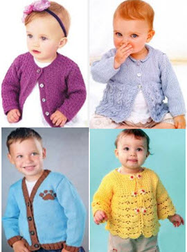 Bluza tricot pentru copii cu propriile lor mâini