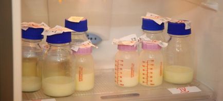 Depozitarea laptelui matern