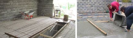 Vărsarea podeaua de beton în garaj, cu mâinile lui pas cu pas instrucțiunile, fotografii și diagrame (de umplere) Vărsarea podeaua de beton în garaj cu mâinile sale instrucțiuni pas cu pas, fotografii și diagrame