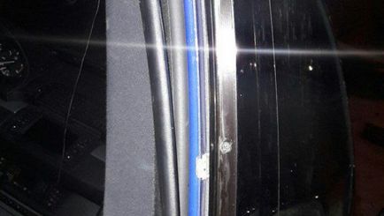 Înlocuirea unui geam lateral pe corpul E53 BMW X5, interior