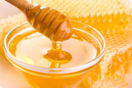 miere lichidă, ceea ce ar trebui să fie reală miere