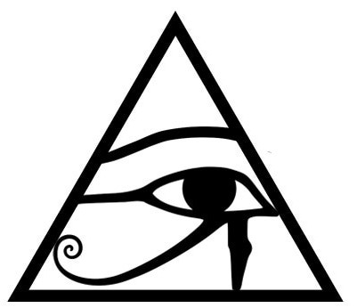 Valoarea ochiului în simbolul triunghi