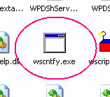 Wscntfy-l exe