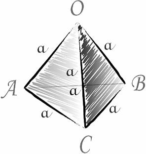 Ce este un tetraedru regulat