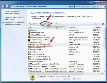Cum de a elimina antivirus web dr