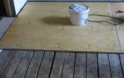 Linia de podea sub laminat