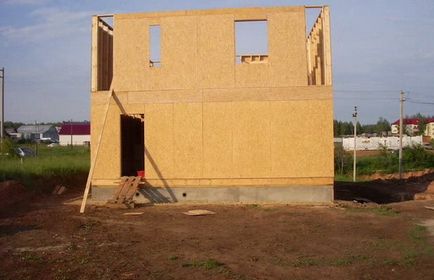 Construi o casă cadru cu propriile mâini pentru a