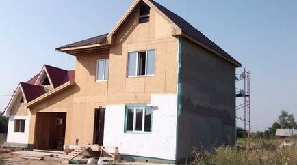 Construi o casă cadru cu propriile mâini pentru a