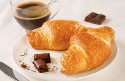 Deoarece există un croissant