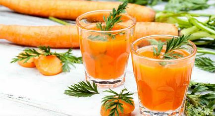 Care sunt beneficiile de suc de morcov